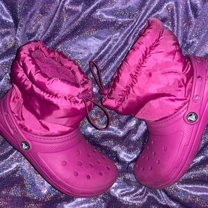Candy Pink Neo Puff Crocs